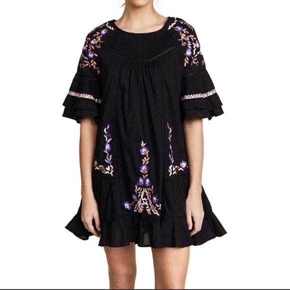 Free People Pavlo Embroidered Dress - S - Picture 2 of 14